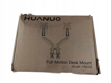 Podwójny uchwyt na monitory 13-27" VESA 75x100 HUANUO HNDS6
