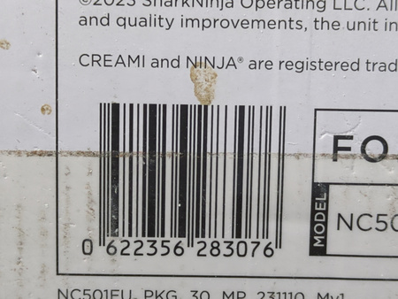 Maszyna do lodów NInja Creami Deluxe NC501EU