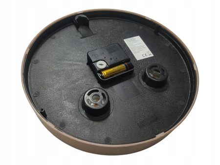 ZEGAR ŚCIENNY Z TERMOMETREM I HIGROMETREM SMUKEE PO220271-5