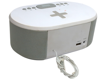 Radio i-box Dawn budzik ładowanie bezprzewodowe Bluetooth USB cyfrowy