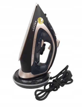 Żelazko bezprzewodowe Mozano Ultimate smooth 2600w Złoty