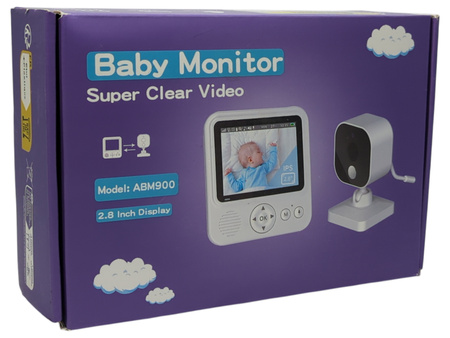 Niania elektroniczna OBVHNUA ABM900 2.8" IPS 720P 300m