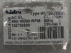 Silnik napędowy NIDEC WU126U35E01 do pralki ELECTROLUX 0016197400
