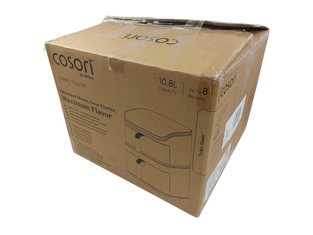 FRYTKOWNICA BEZTŁUSZCZOWA AIRFRYER COSORI CAF-P583S-KEUR CZARNA 6,4L 1700 W