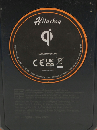 Powerbank solarny HILUCKEY T11W 26800mAh/3.7V/99Wh