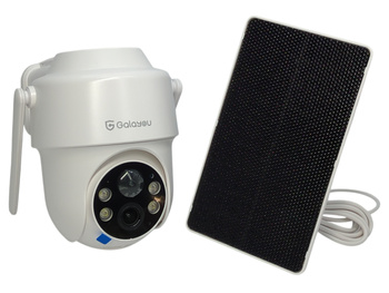 Kamera solarna Galayou R1 2K 3MP IP65 PTZ WiFi panel słoneczny