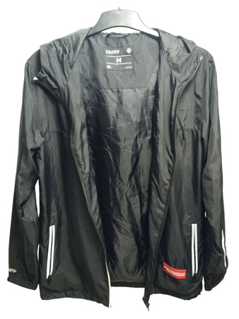 KURTKA MĘSKA Z KAPTUREM WIATRÓWKA PRZECIWDESZCZOWA CROPP ROZMIAR M CZARNA