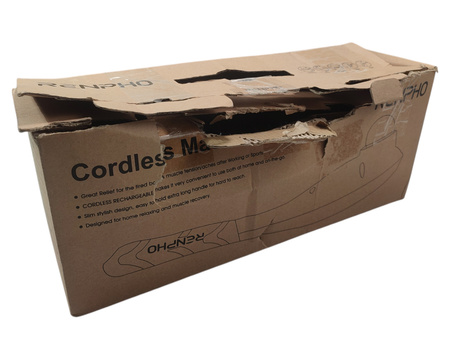 Renpho EM-2016C – bezprzewodowy masażer ręczny z funkcją podgrzewania