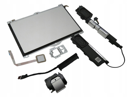Ramka, przewód HDD, czytnik linii, obudowa gniazda LAN laptopa HP 450 G7