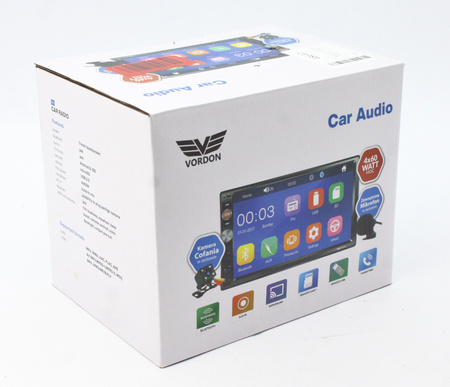 Radio samochodowe VORDON HT-877BT 2 DIN 4x60W