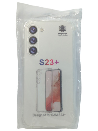 Etui Plecki do Samsung Galaxy S23 Plus Anti Shock bezbarwny