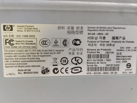 Drukarka HP LaserJet P1505 Przebieg 54047 stron