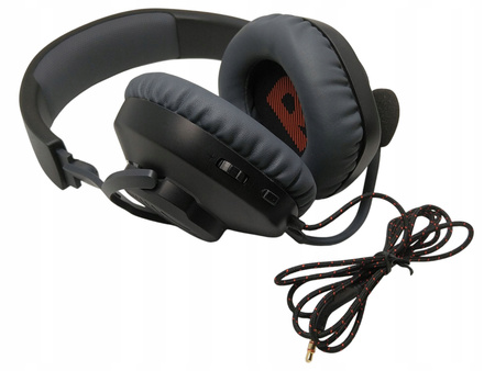 Słuchawki Nauszne z mikrofonem JBL Quantum 100 Czarne