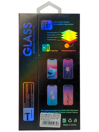 Szkło hartowane 6D do Samsung Galaxy A52 5G / A52s 5G / A53 5G Czarna ramka