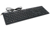 Klawiatura przewodowa membranowa HP KBAR211 QWERTY czarna