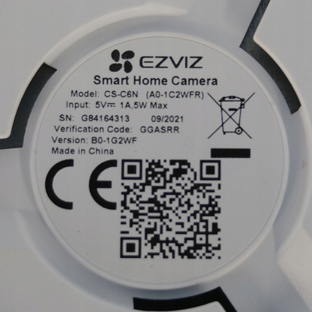 Inteligentna kamera EZVIZ C6N Full HD