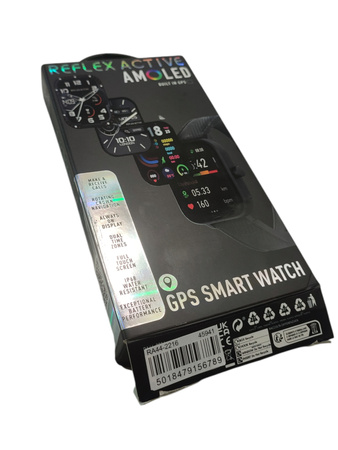 Smartwatch Reflex Active RA44-2216 czarny