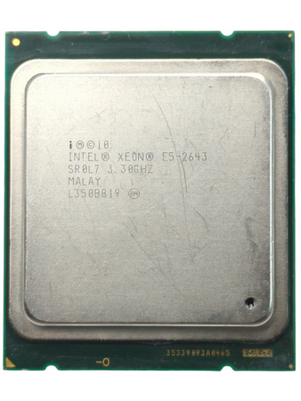 Procesor Intel Xeon E5-2643 4 rdzenie 3.3 GHz 10 MB Cache LGA2011