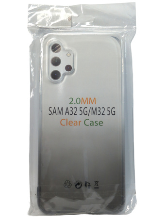 Etui Plecki do Samsung Galaxy A32 5G/M32 5G Clear Case Gradient bezbarwne