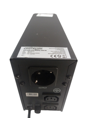 Zasilacz awaryjny UPS Energenie EG-UPS-031 LCD 650VA/390W