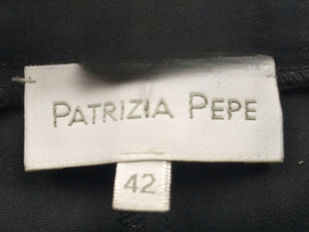 SPODNIE DAMSKIE CZARNE PATRIZIA PEPE ROZ.42