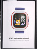 Smartwatch Cloudpoem KW1 1.69" IP68 krokomierz BT