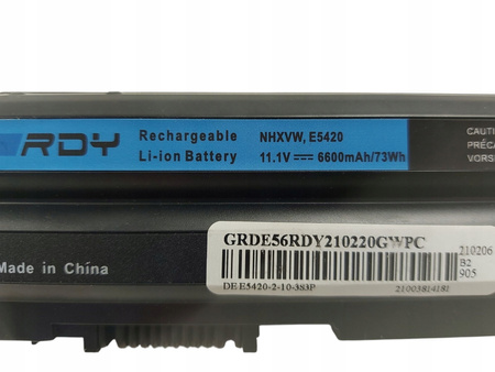 Bateria laptopa Dell E5420 RDY NHXVW 6800mAh 73Wh