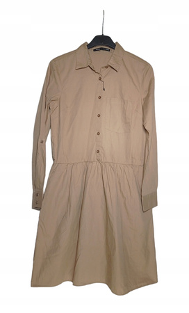 SUKIENKA ROZM.XXS BEŻOWA SINSAY 100% BAWEŁNA