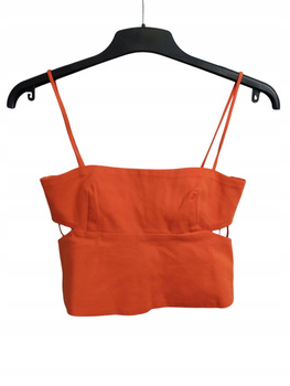 TOP DAMSKI ZARA ROZMIAR S CZERWONY