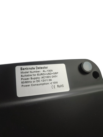 Detektor banknotów Stanew AL-130A EUR, USD, GBP