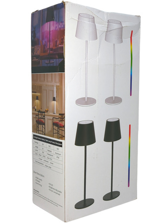 Zestaw 2 lamp K-Bright GT-009RGB LED RGB IP54