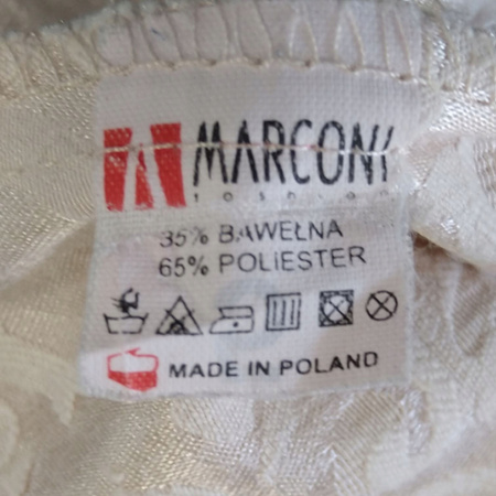 Sukienka MARCONI Rozmiar 42 BEŻOWA