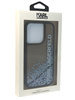 Etui Karl Lagerfeld Liquid Glitter Elong do Apple iPhone 14 Pro Czarny