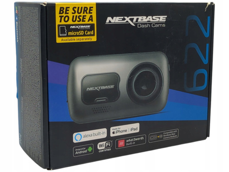 KAMERA SAMOCHODOWA NEXTBASE 622GW 4K CZARNY