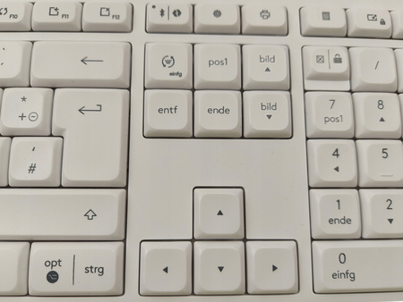 Klawiatura Logitech K650 Signature Biała Biurowa bezprzewodowa