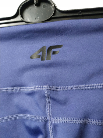 Legginsy sportowe 4F Rozmiar M FIOLETOWE