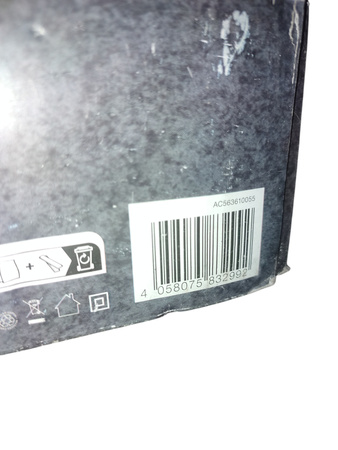 Lampa podłogowa dekoracyjna Ledvance E27 1x20W czarna