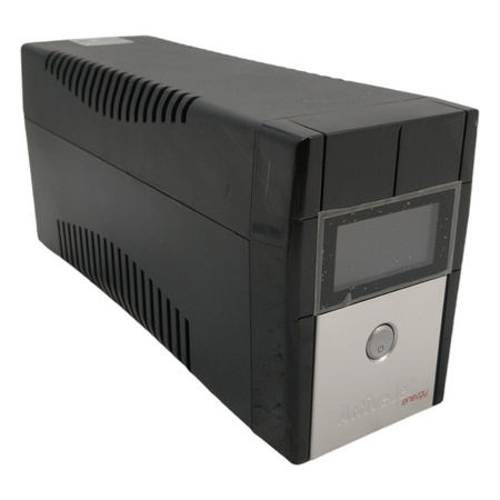 Zasilacz awaryjny UPS ActiveJet Aje EASY 650 LCD USB 650VA/360W