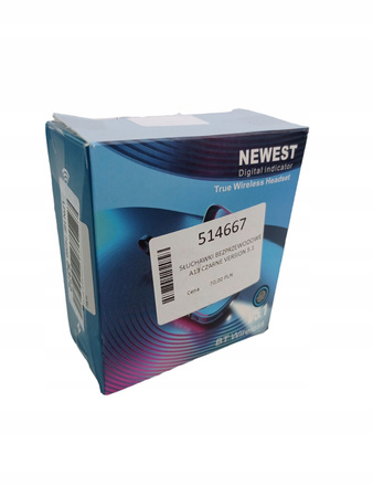 Słuchawki bezprzewodowe A13 Czarne BT 5.1