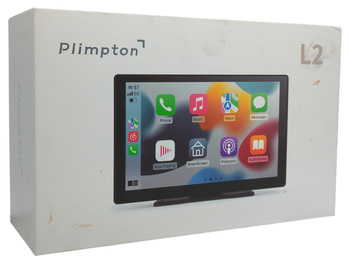 Ekran samochodowy Plimpton L2 9" CarPlay Android Auto bezprzewodowy