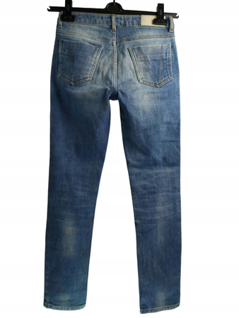 Spodnie damskie jeans VICTORIA BECKHAM Roz. 25 Niebieskie