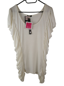 BLUZKA DAMSKA GRAFFIC ROZMIAR M/L BIAŁA