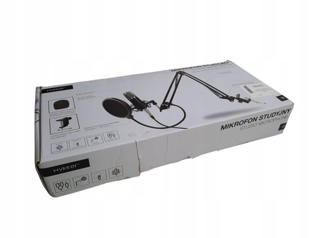 Mikrofon Studyjny ze statywem Hykker 210427-PSM