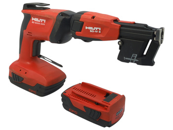 WKRĘTARKA HILTI SD 5000-A22 Z ŁADOWARKĄ I MAGAZYNKIEM + BATERIA + WALIZKA
