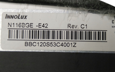 Matryca INNOLUX N116BGE-E42 11,6" 1366x768px