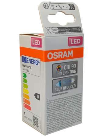 Żarówka LED Osram Superstar Plus E27 3,4W 470lm 2700K CRI90