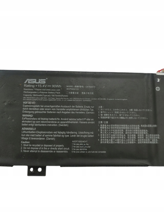 Bateria C41N2013 do laptopa Asus cykle 715, żywotność 74%