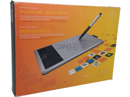 Tablet graficzny Wacom Bamboo3 Fun Pen & Touch S CTH-470S-RUPL