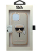 Etui Plecki Karl Lagerfeld do iPhone 2021 5.4" bezbarwne