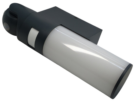 Kinkiet LED z kamerą Ledvance Smart+ WiFi 16W 900lm 3000K IP44 szary